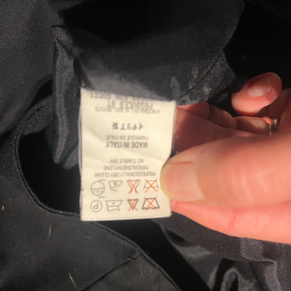 Gucci Tom Ford era miniskirt black mini skirt size 38 xs xxs 0 00 23 24 25 italy - Picture 8 of 13